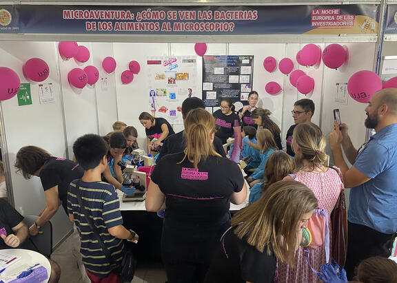 Feria de la Ciencia celebrada el año pasado en Jaén.