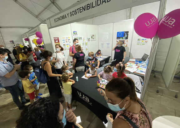 Feria de la Ciencia celebrada en la edición del pasado año.