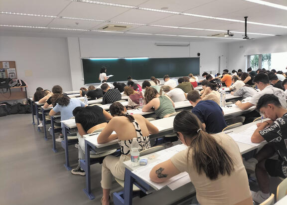 Convocatoria ordinaria de junio del pasado año celebrada en Linares.