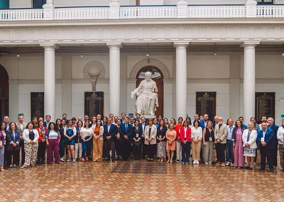 Participantes en el encuentro celebrado en Santiago de Chile.