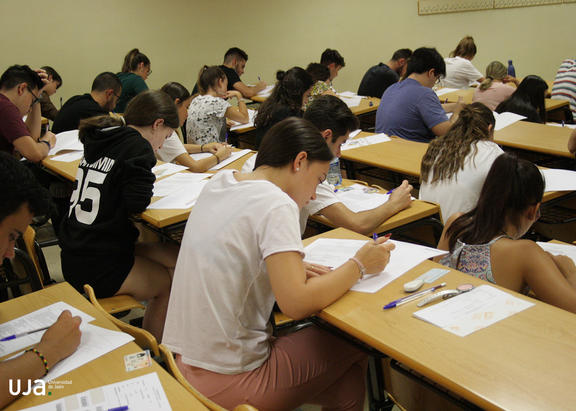 Pruebas celebradas en la UJA correspondientes a la convocatoria de septiembre.