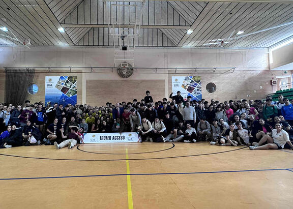 Equipos premiados en las competiciones celebradas en el Campus Las Lagunillas.