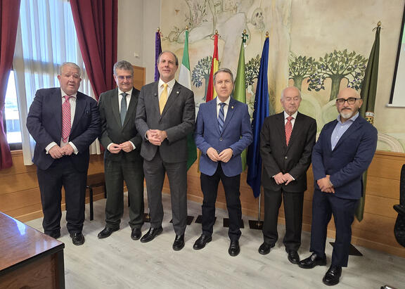 Javier Carazo, Antonio Miguel Posadas Chinchilla, Nicolás Ruiz, Gerardo Pérez, Armando Zuluaga y Nabil Benomar.