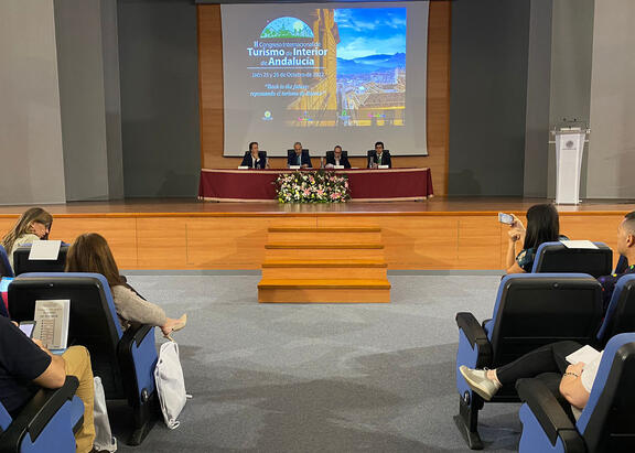 Acto inaugural del II Congreso de Turismo de Interior de Andalucía.