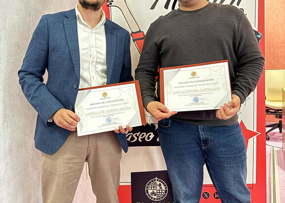 José Alcántara Castellanos y Gabriel José Moreno Segura.