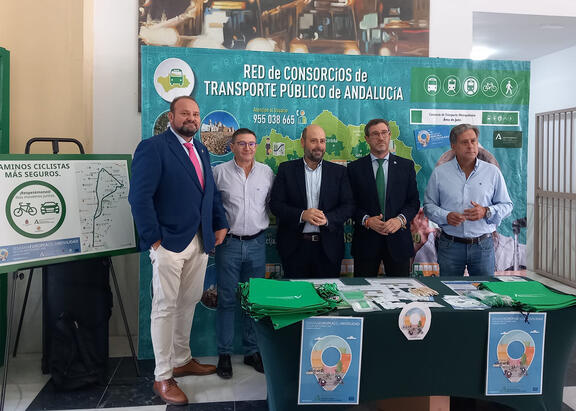 Presentación de la señalización de dos nuevos caminos ciclistas seguros.