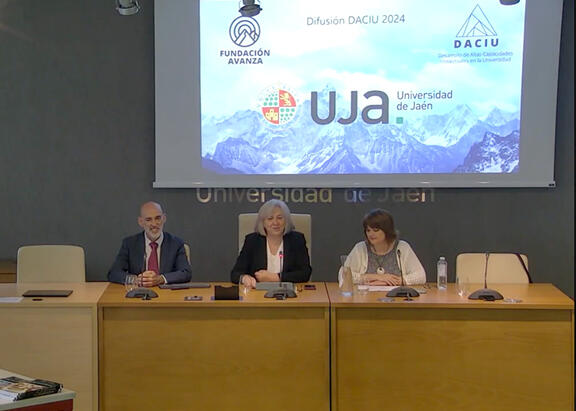 Acto de clausura del Programa DACIU en la UJA.
