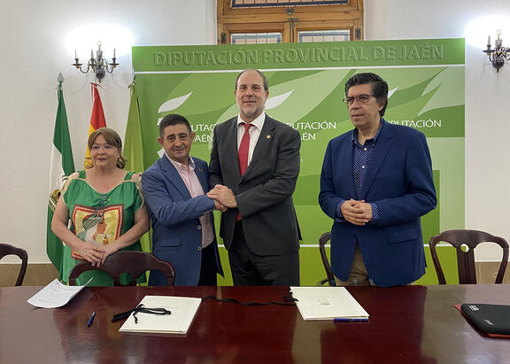 Pilar Parra, Francisco Reyes, Nicolás Ruiz y Juan Ignacio Pulido.