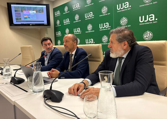 Luis Jesús García-Lomas, Francisco Roca y Cristóbal Pérez.