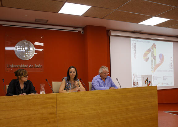 Julio Moreno, Marta Torres y Marcelino Sánchez. Foto: Fernando Mármol.