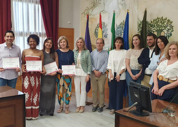 Acto de entrega de premiso del programa Explorer UJA.