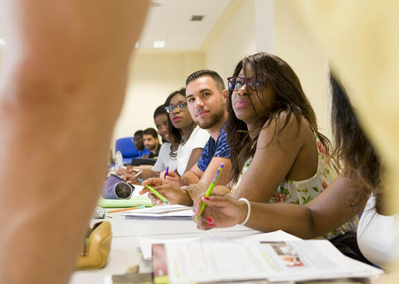 Estudiantes de movilidad internacional, en la UJA.