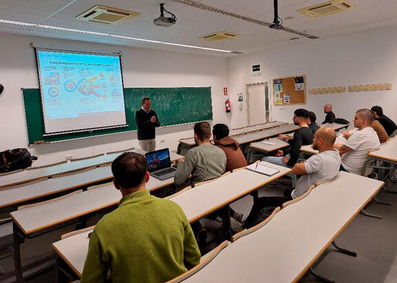 Un momento de la jornada celebrada en el Campus de Linares.