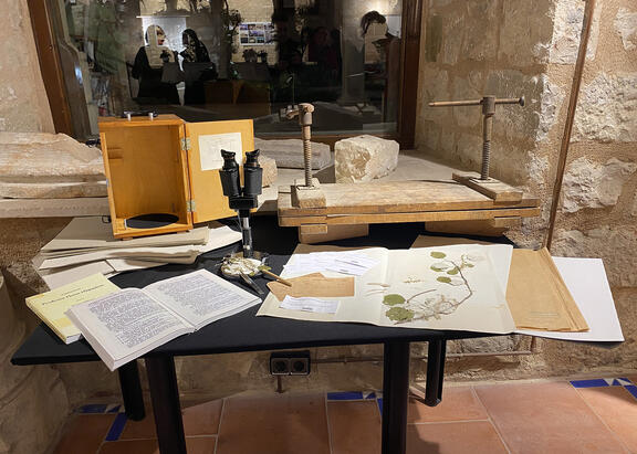 Exposición en el antiguo hospital San Juan de Dios.
