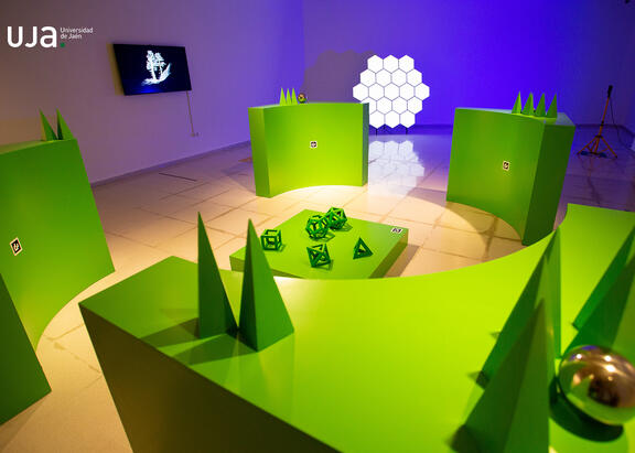 Exposición 'Early Works', en la antigua Escuela de Magisterio de Jaén.