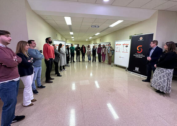 Inauguración de la exposición FACSOC INNOVA.