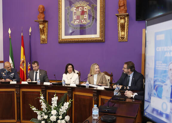 Acto celebrado en el Salón de Plenos del Ayuntamiento de Jaén.