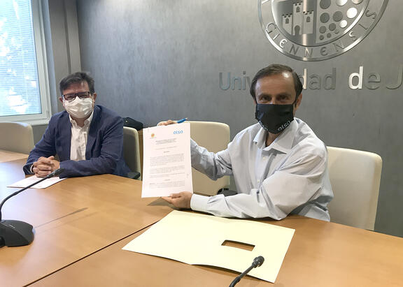 Juan Manuel Rosas, a la izquierda, junto a Valeriano Díaz.