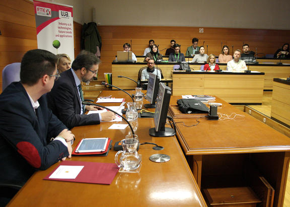 Intervención del Rector en el acto inaugural del foro.