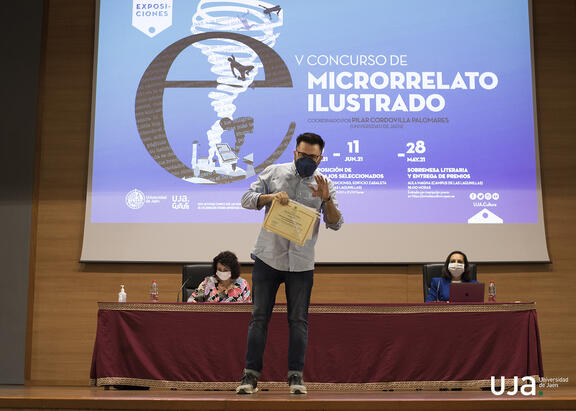 Ganador de la quinta edición del Certamen Microrrelato Ilustrado de la UJA.