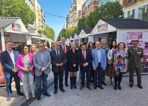 Inauguración de la Feria del Libro de Jaén.