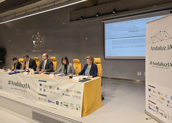 Acto inaugural del II Congreso Andaluz de Inteligencia Artificial.