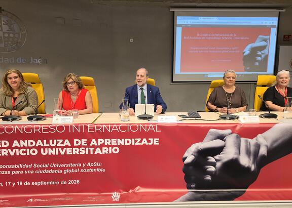Intervención del Rector, en la inauguración del II Congreso Internacional de la Red Andaluza de Aprendizaje-Servicio Universitario.