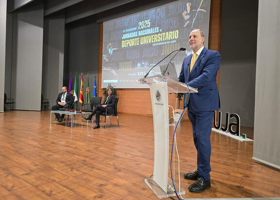 Intervención del Rector en la inauguración de las Jornadas Nacionales de Deporte Universitario.