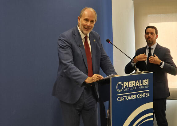 Intervención del Rector, en la inauguración de las nuevas instalaciones de Pieralisi.