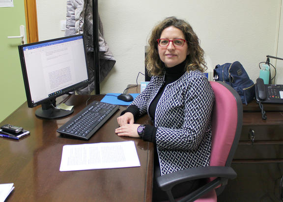La investigadora de la UJA Raquel Vela Díaz.