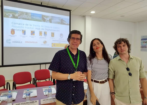 Investigadores de la UJA que participan en el proyecto.
