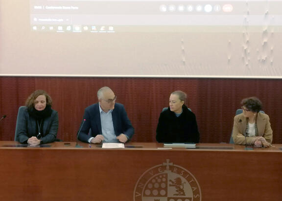 Acto inaugural de la jornada celebrada en el Campus Científico-Tecnológico de Linares.