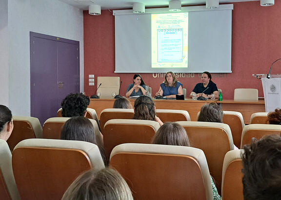 Organizadores, durante la celebración de la jornada final del Proyecto ‘Socializa-TEAsperger’
