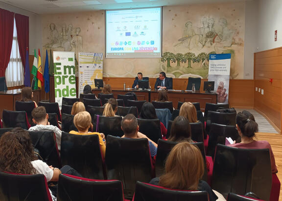 Raúl Mata y Bartolomé González, en la inauguración de la jornada.