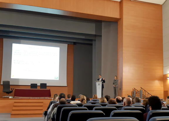 Jornada informativa sobre acceso para mayores de 25, 40 y 45 años celebrada en el Aula Magna.