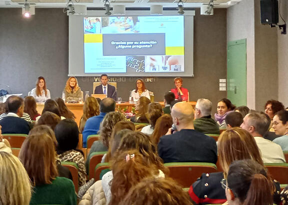 Un momento del desarrollo de la jornada sobre tutelaje clínico.