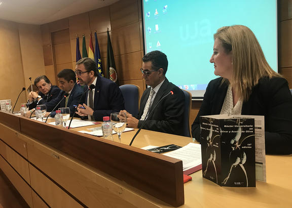 Acto inaugural del máster.