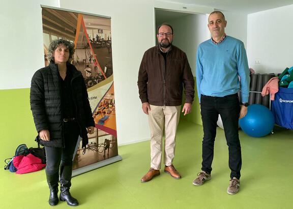 Gema Torres, Juan de Dios Carazo y Álvaro Trujillo.