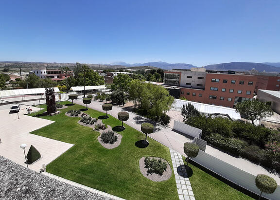 Imagen parcial del Campus Las Lagunillas.