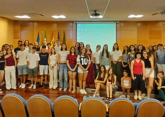 Participantes en la edición de 2025 del Campus de Verano GEM UJA.