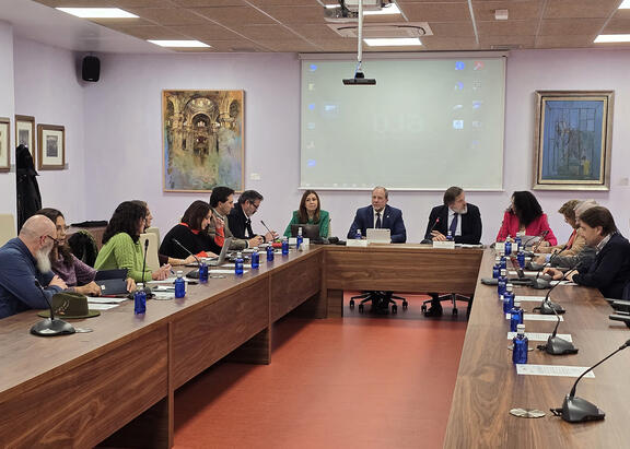 Pleno del Consejo Social de la UJA celebrado este jueves 19 de diciembre de 2024.