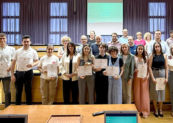 Miembros del jurado, ganadores y finalistas de la tercera fase de INSIDE UJA.