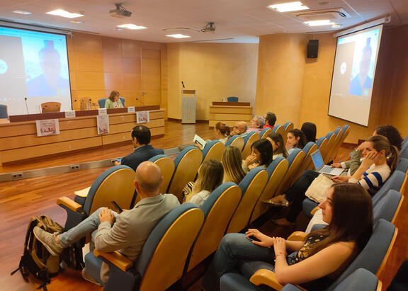 Un momento de la presentación de DIGITASWeb.