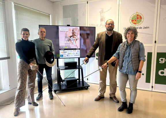 Beatriz López, Juan David Blanco, Juan de Dios Carazo y Gema Torres.