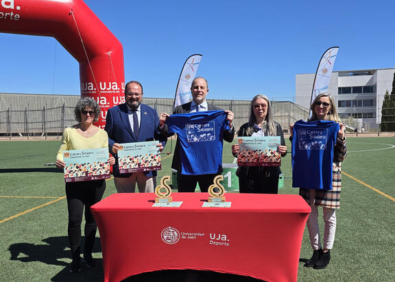 Gema Torres, Juan de Dios Carazo, Nicolás Ruiz, Ana Colmenero y Mª Teresa Pérez Giménez.