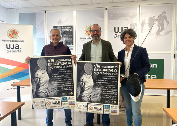Juan David Blanco, Felipe Serrano y Gema Torres.