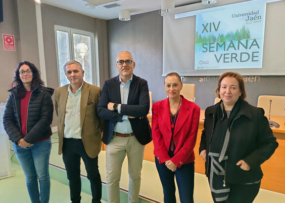 Presentación de la XIV Semana Verde de la UJA.