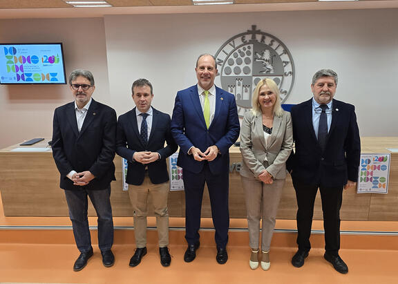 Alberto del Real, Julio Millán, Nicolás Ruiz, María Espejo y Juan Carlos Castillo.