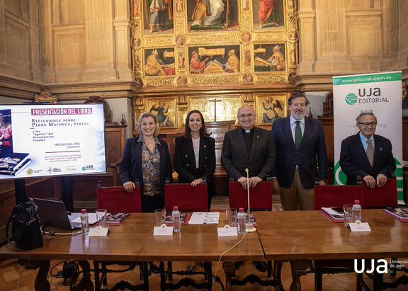 Mercedes Simal, Marta Torres, Francisco Juan Martínez, Luis Jesús García-Lomas y Pedro Galera.