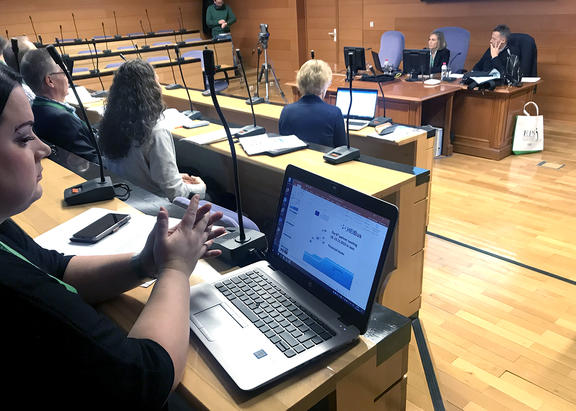Acto inaugural de la sesión de clausura del proyecto que acoge la UJA.